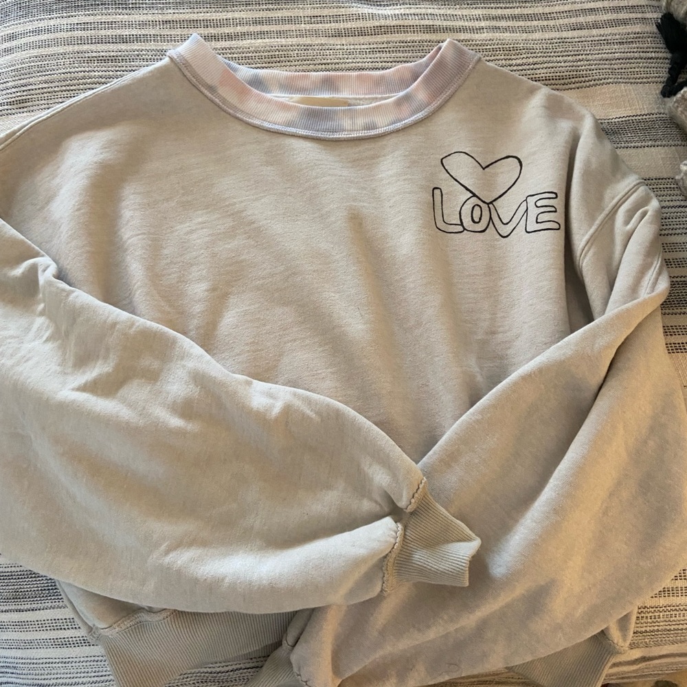Free people sweatshirt. Made in USA